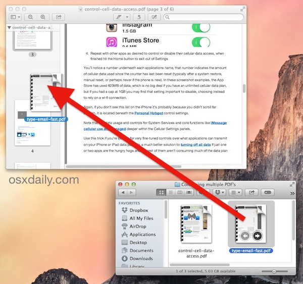 combine 4 pdf files into one for mac